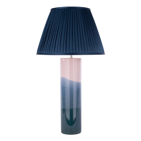  Ignatio Table Lamp Ceramic Pink & Blue Base Only